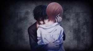 Dark Anime Anzai And Taira dark anime wallpaper