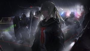 Dark Anime Sora In The Rain dark anime wallpaper