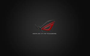 Dark Asus ROG Symbol asus rog wallpaper