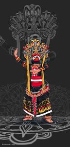 Dark Devil Sri Lankan Mask dark devil wallpaper