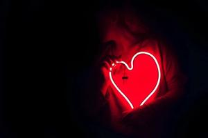 Dark Emotions - Broken Heart on Black Background broken heart black wallpaper