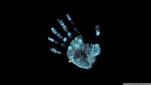 Dark Laptop Fringe Handprint dark laptop wallpaper