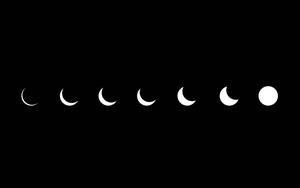 Dark Laptop Phases Of The Moon dark laptop wallpaper