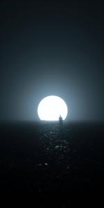 Dark Night With Moon dark wallpaper