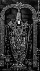 Dark Screen Lord Venkateswara 4K lord venkateswara 4k wallpaper