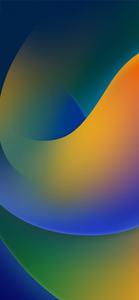 Dark Spiral Abstract Art ios 16 wallpaper