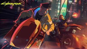 Dark Tech Future cyberpunk wallpaper