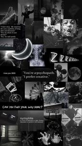 Dark Tumblr Collage Black Aesthetic Background black aesthetic wallpaper