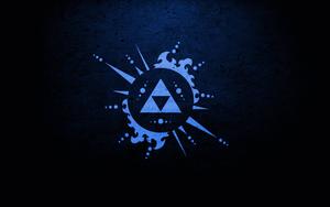 Dark Zelda Triforce Symbol dark wallpaper