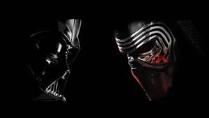 Darth Vader rises with the power of Darth Sidious Wallpaper