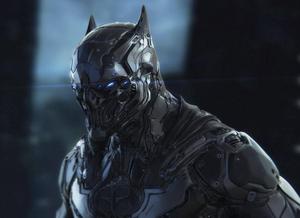Darth Vader Robot With Blue Eyes darth vader wallpaper