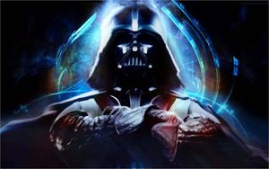 Darth Vader with saber in hand darth vader wallpaper