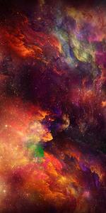 Dazzling Galaxy Colorful 4k Phone colorful 4k phone wallpaper