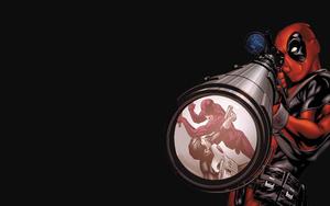 Deadpool Aiming His Target deadpool wallpaper