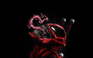 Deadpool As Venompool deadpool wallpaper