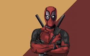Deadpool Drawing In Two Tone deadpool wallpaper