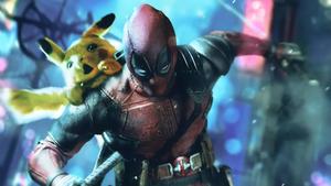 Deadpool Goes to Battle deadpool wallpaper
