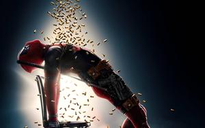 Deadpool Showering With Bullet deadpool wallpaper