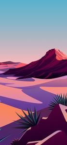 Desert Vector Art iPhone 12 iphone 12 wallpaper