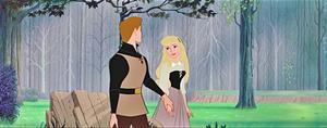 Disney Princess And Prince In Forest disney princess wallpaper