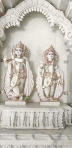 Divine Love of Radha and Krishna Wallpaper