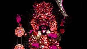 Divine Maa Kali Black Statue maa kali wallpaper