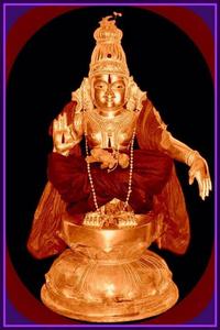 Divine representation of Lord Ayyappa in vibrant Red and Purple hues lord ayyappa wallpaper