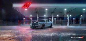 dodge challenger srt - ad - ad dodge challenger 4k wallpaper