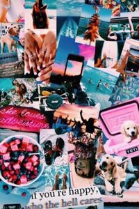 Dog Lover Aesthetic Collage aesthetic collage wallpaper