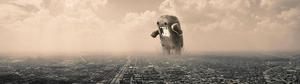 Domo Monster Welcomes You To The World Of Dual Monitor dual monitor wallpaper