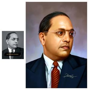 Dr Babasaheb Ambedkar Side-By-Side Photo dr babasaheb ambedkar wallpaper