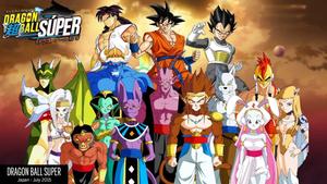 Dragon Ball Super fan favourites promoting the latest installment in the series dragon ball super wallpaper