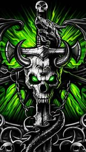 Dragon Skull Gangster gangster wallpaper