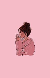Drinking Coffee Girly iPhone girly iphone wallpaper