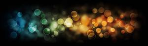 Dual Monitor Bokeh Bubbles dual monitor wallpaper