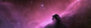 Dual Monitor Purple Galaxy dual monitor wallpaper