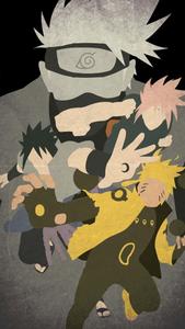 Dynamic Naruto Action Pose Wallpaper naruto phone wallpaper