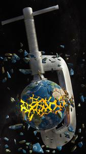 Earth in peril earth wallpaper