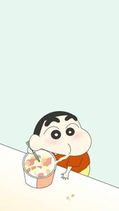 Eating Noodles Shinchan Aesthetic shinchan aesthetic wallpaper