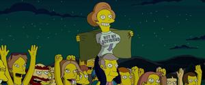 Edna Krabappel Simpsons Movie movie wallpaper