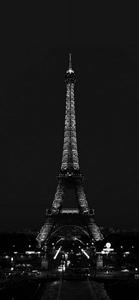 Eiffel Tower Dark Sky Picture dark wallpaper