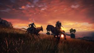 Elden Ring Dusk Battle elden ring wallpaper