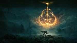 Elden Ring Fiery Gold Symbol elden ring wallpaper