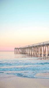 Elevated Pier Summer iPhone summer iphone wallpaper
