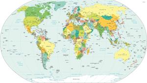 Elliptical World Map world map wallpaper