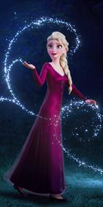 Elsa Frozen 8K Phone 8k phone wallpaper