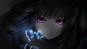 Embrace the darkness dark anime wallpaper