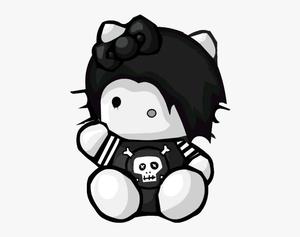 Emo Cartoon Hello Kitty PFP hello kitty pfp wallpaper
