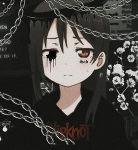 Emo Girl With Chains PFP emo pfp wallpaper