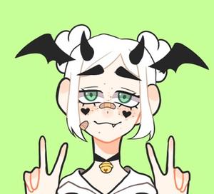 Emo PFP Cute Bat Girl emo pfp wallpaper